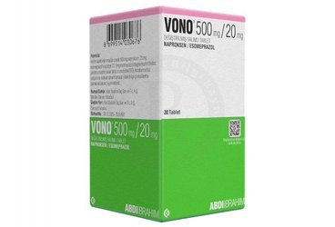 Vono 500 mg /20 mg Değiştirilmiş Salımlı Tablet (30 adet)
