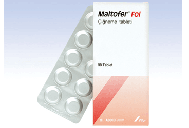 MALTOFER FOL 100 MG/0.35 MG TABLET, 30 ADET