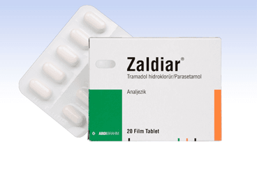 ZALDIAR 37,5 MG/325 MG FİLM KAPLI TABLET, 20 ADET