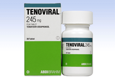TENOVIRAL 245 MG FILM KAPLI TABLET, 30 ADET