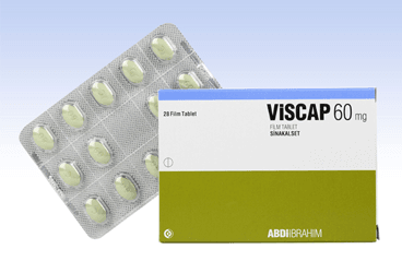VISCAP 60 MG FILM TABLET, 28 ADET