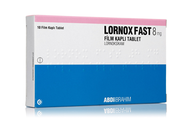 LORNOX FAST 8 MG FILM KAPLI TABLET, 10 ADET