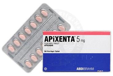 Apixenta 5 mg Film Kaplı Tablet, 56 ADET