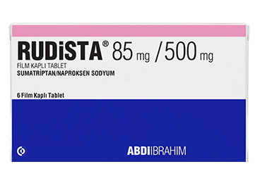 RUDİSTA 85 MG/500 MG FİLM KAPLI TABLET, 6 ADET