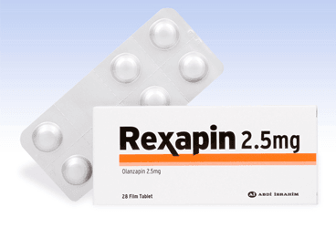REXAPIN 2.5 MG FILM KAPLI TABLET, 28 ADET