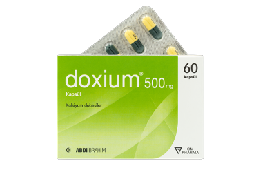 DOXIUM 500 MG KAPSUL, 60 ADET