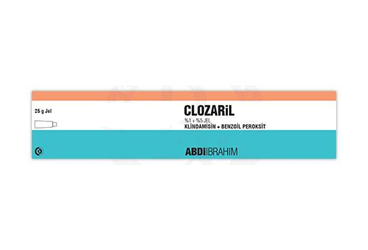 CLOZARİL %1+%5 JEL, 25 GRAM