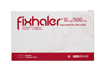 FİXHALER 12 MCG/500 MCG İNHALASYON TOZU, SERT KAPSÜL, 60 KAPSÜL