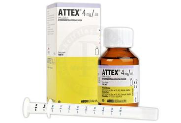 ATTEX 4 MG/ML ORAL ÇÖZELTİ, 100 ML