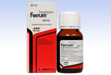 FERRUM HAUSMANN 50 MG/ML DAMLA, ÇÖZELTİ, 30 ML
