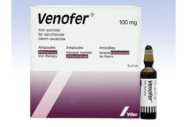 VENOFER 100 MG/5 ML IV ENJEKSİYONLUK ÇÖZELTİ, 5 ADET