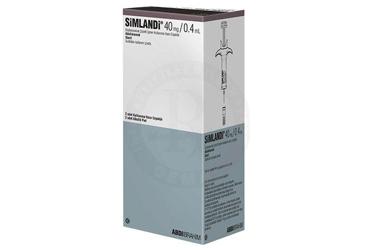 Simlandi 40 mg/0.4 ml Enjeksiyonluk Çözelti İçeren Kullanıma Hazır Enjektör, 2 ADET
