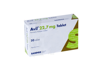 AVIL 22,7 MG TABLET, 20 ADET