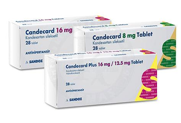 CANDECARD PLUS 16 MG/12.5 MG TABLET, 28 ADET