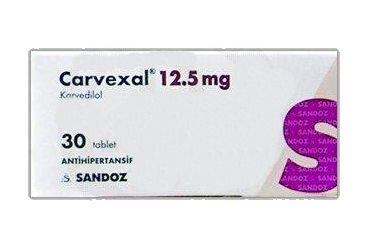 CARVEXAL 12.5 MG TABLET, 30 ADET