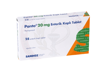 PANTO 20 MG ENTERIK KAPLI TABLET, 28 ADET