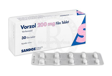 VORZOL 200 MG FILM TABLET,30 ADET