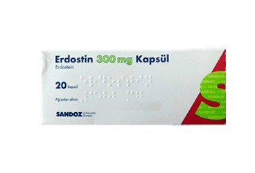 ERDOSTIN 300 MG KAPSUL, 20 ADET
