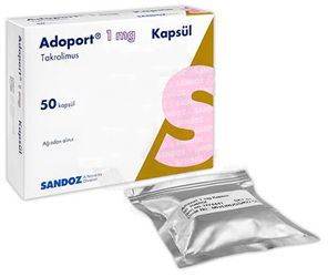 ADOPORT 1 MG KAPSUL, 50 ADET
