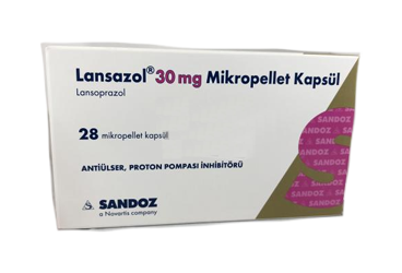 LANSAZOL 30 MG MIKROPELLET KAPSUL, 28 ADET