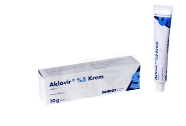 AKLOVIR %5 KREM, 10 G