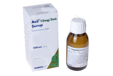 AVIL 15 MG/5 ML SURUP, 100 ML