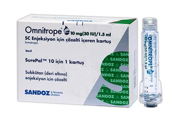 OMNITROPE 10 MG (30 IU)/1,5 ML SC ENJEKSİYON İÇİN ÇÖZELTİ İÇEREN KARTUŞ, 1 ADET