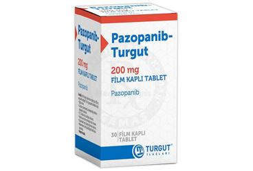 PAZOPANİB-TURGUT 200 MG FİLM KAPLI TABLET, 30 ADET