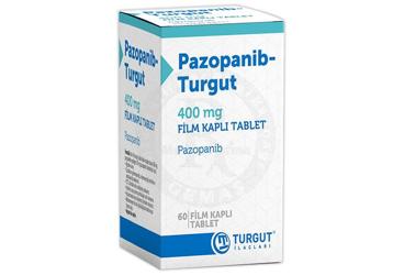 PAZOPANİB-TURGUT 400 MG FİLM KAPLI TABLET, 60 ADET