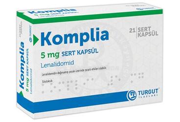 KOMPLİA 5 MG SERT KAPSÜL, 21 KAPSÜL