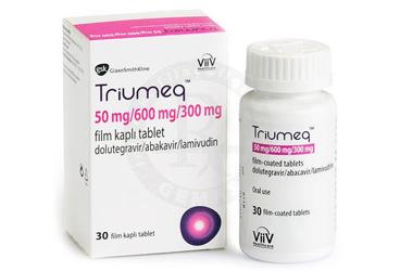TRIUMEQ 50 MG/600 MG/300 MG FILM KAPLI TABLET,FILM KAPLI TABLET, 30 ADET