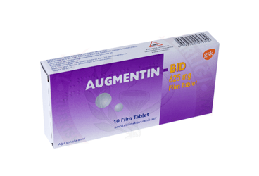 AUGMENTIN 500 MG/125 MG FILM KAPLI TABLET,10 ADET