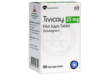 TİVİCAY 25 MG FİLM KAPLI TABLET, 30 TABLET