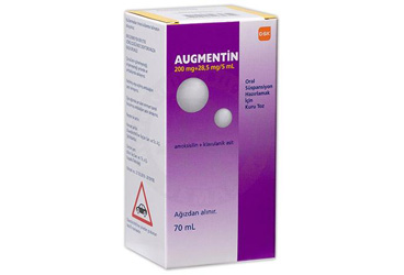 AUGMENTİN 200 MG+28,5 MG/5 ML ORAL SÜSPANSİYON HAZIRLAMAK İÇİN KURU TOZ, 70 ML