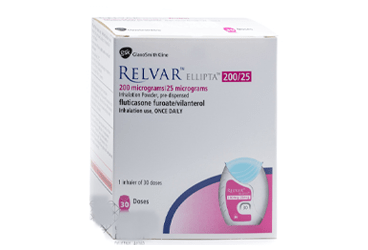 RELVAR ELLIPTA 200/25 MCG INHALASYON TOZU, 30 DOZ