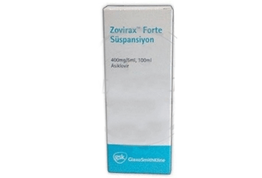 ZOVİRAX FORTE 400 MG/5 ML SÜSPANSİYON, 100 ML