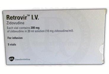 RETROVİR 200 MG/20 ML IV İNFÜZYONLUK ÇÖZELTİ, 5 ADET