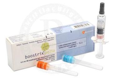BOOSTRIX POLIO 0,5 ML IM ENJEKSIYON ICIN SUSPANSIYON ICEREN KULLANIMA HAZIR ENJEKTOR, 1 ADET