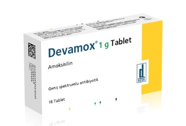 DEVAMOX 1 GR TABLET, 16 ADET
