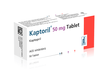 KAPTORIL 50 MG TABLET, 50 TABLET