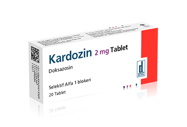 KARDOZIN 2 MG TABLET, 20 ADET