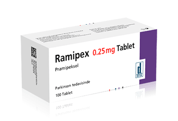 RAMIPEX 0,25 MG TABLET, 100 ADET