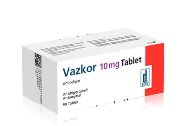 VAZKOR 10 MG TABLET, 90 ADET