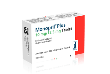 MONOPRIL PLUS 10 MG/12.5 MG TABLET, 28 ADET