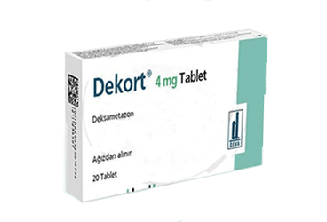 DEKORT 4 MG TABLET, 20 ADET