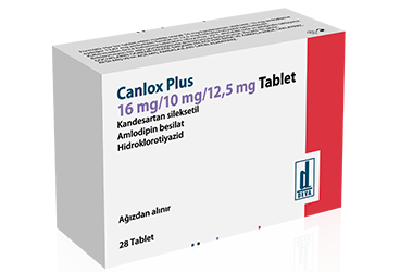 CANLOX PLUS 16 MG/10 MG/12.5 MG TABLET, 28 ADET