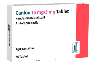 CANLOX 16 MG/5 MG TABLET, 28 TABLET