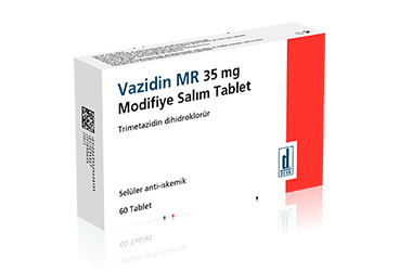 VAZIDIN MR 35 MG DEĞİŞTİRİLMİŞ SALIMLI TABLET, 60 ADET
