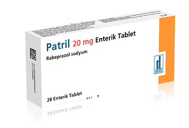 PATRIL 20 MG ENTERIK KAPLI TABLET,14 ADET