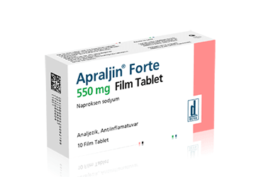 APRALJIN FORTE 550 MG FILM KAPLI TABLET, 20 ADET